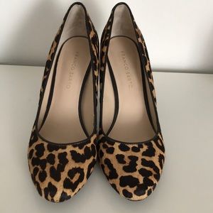 Franco Sarto leopard print heels.